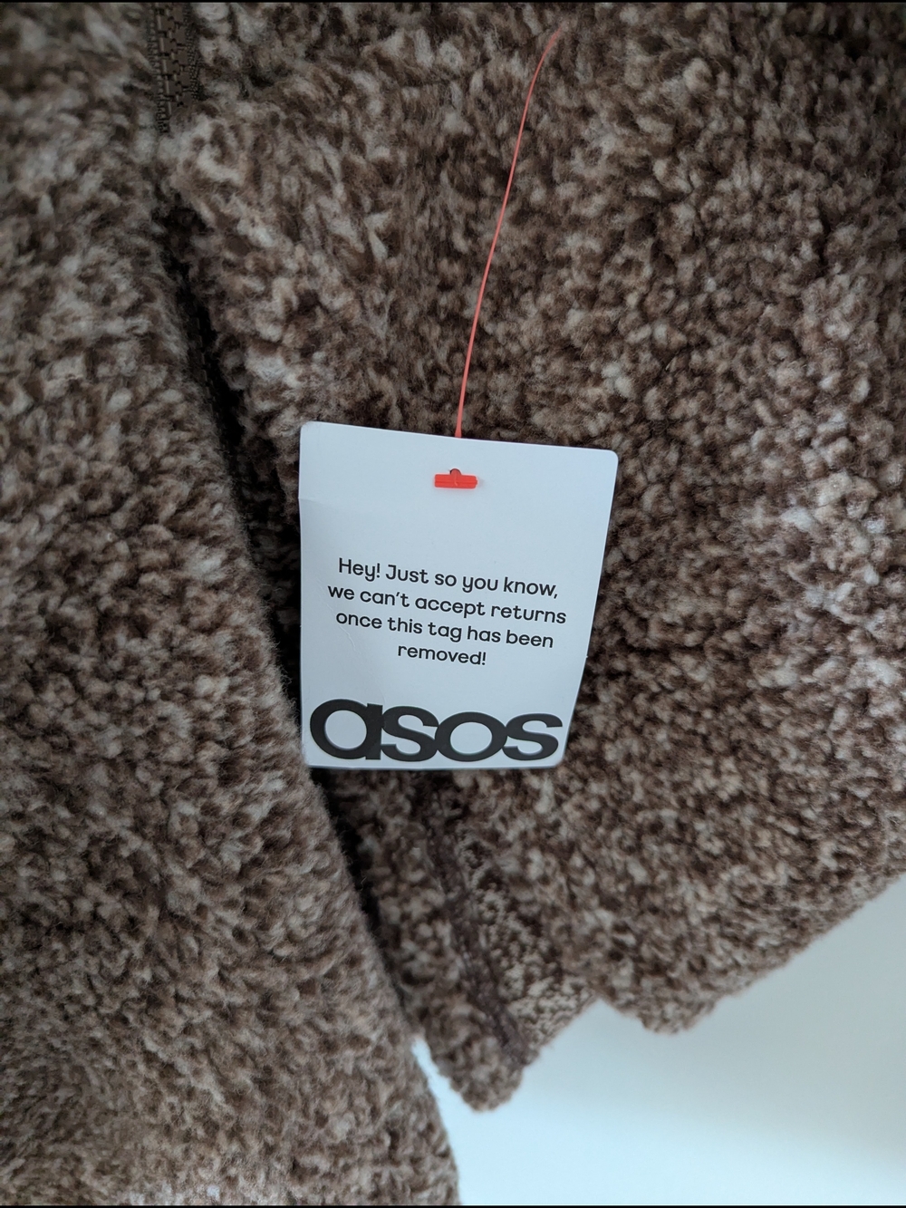 ASOS Design Fleece Jacket - Picture 7 of 8